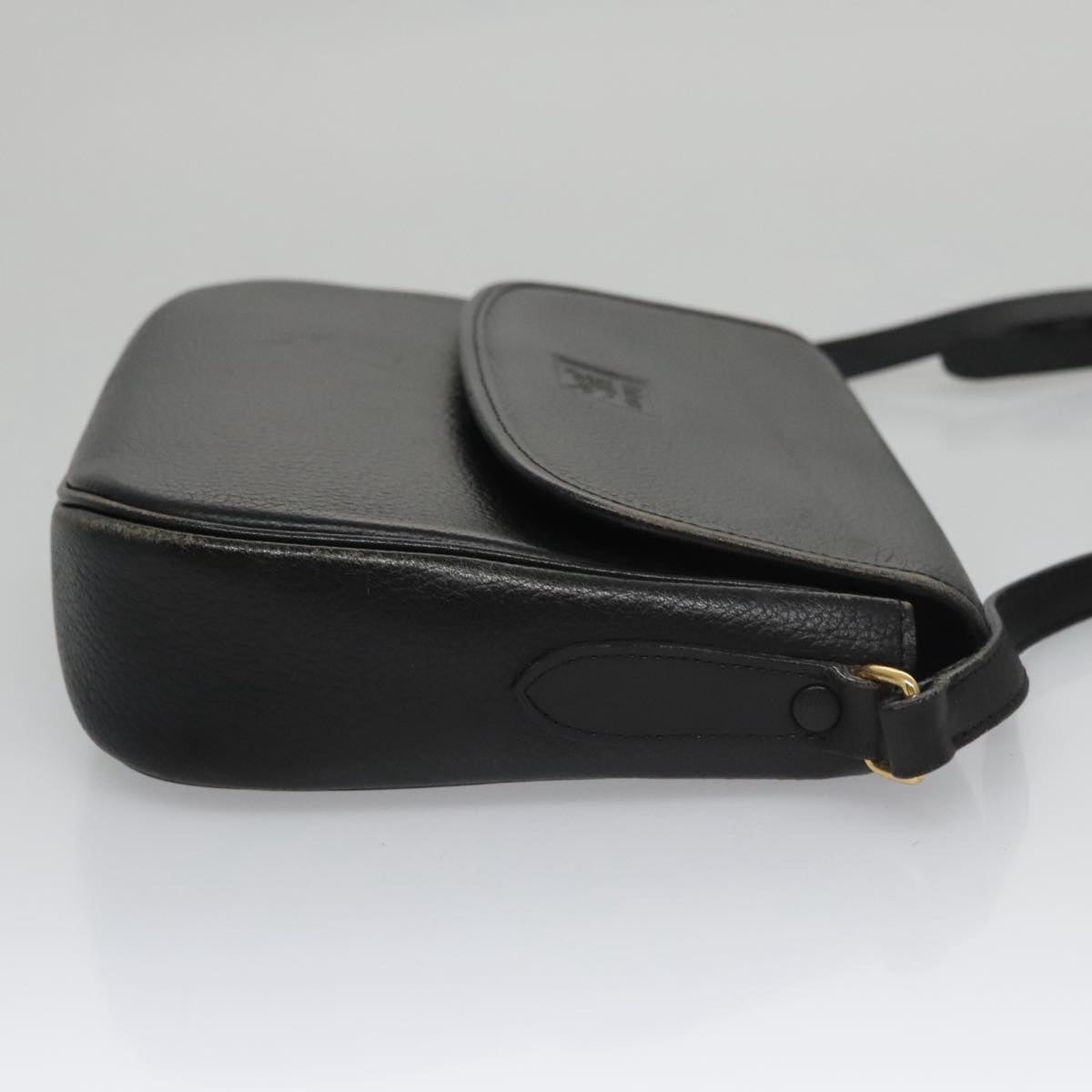Burberry Shoulder Bag Leather Black - 4