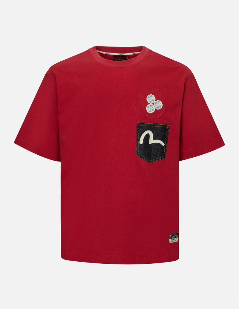 MULTI-PRINT AND MULTI-POCKET RELAX FIT T-SHIRT 1