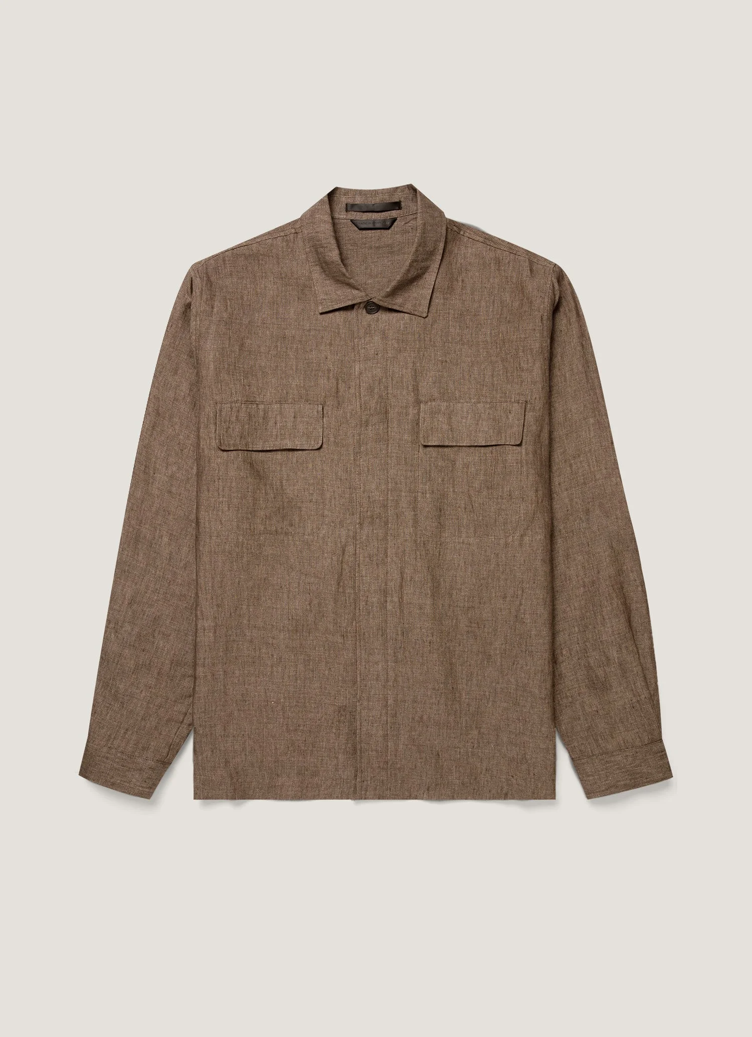 Linen Overshirt - 1