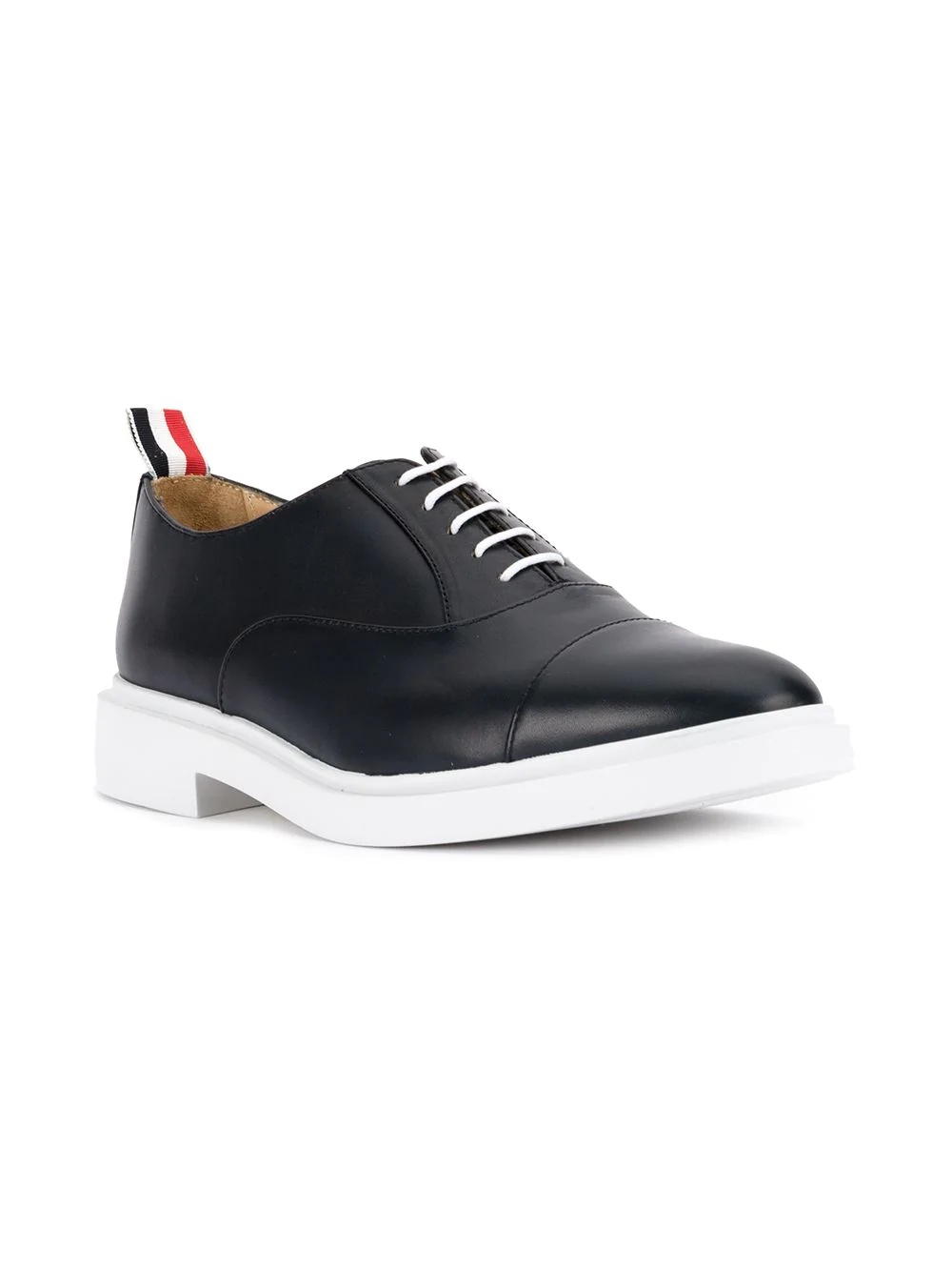 contrast sole Oxford shoes - 2