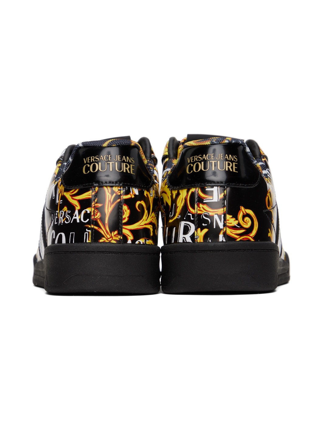 Black & Gold Brooklyn Sneakers - 2