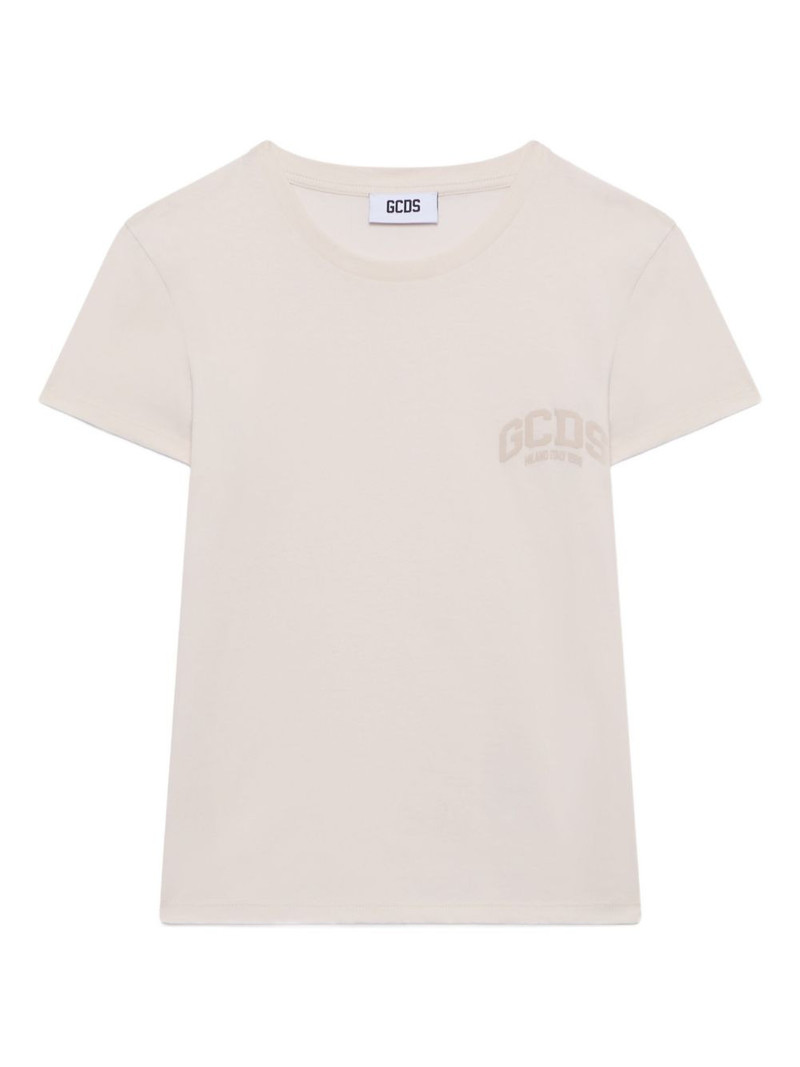 patch-motif T-shirt 1