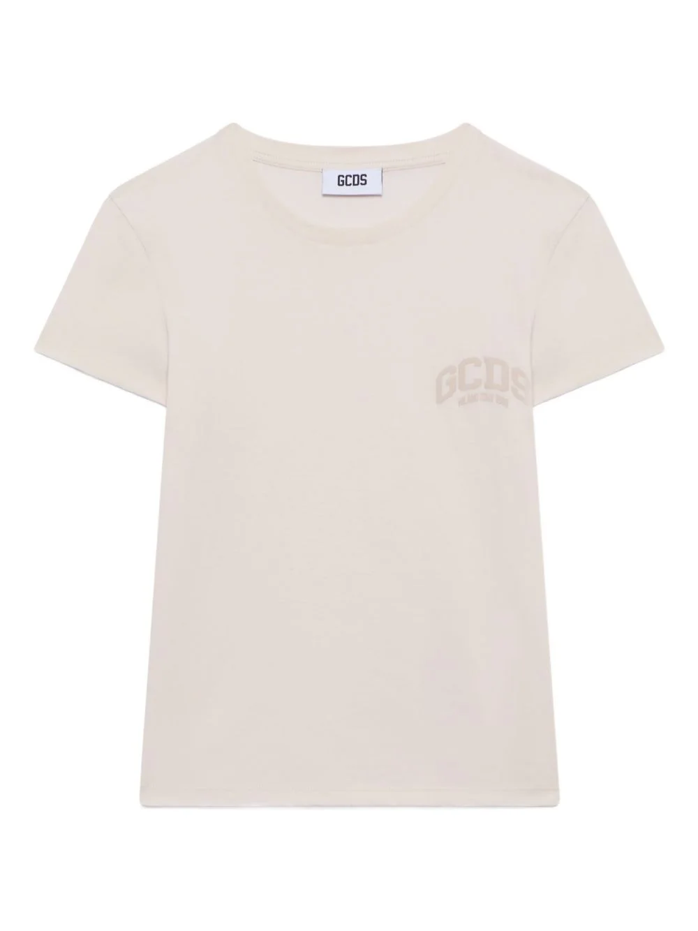 patch-motif T-shirt - 1