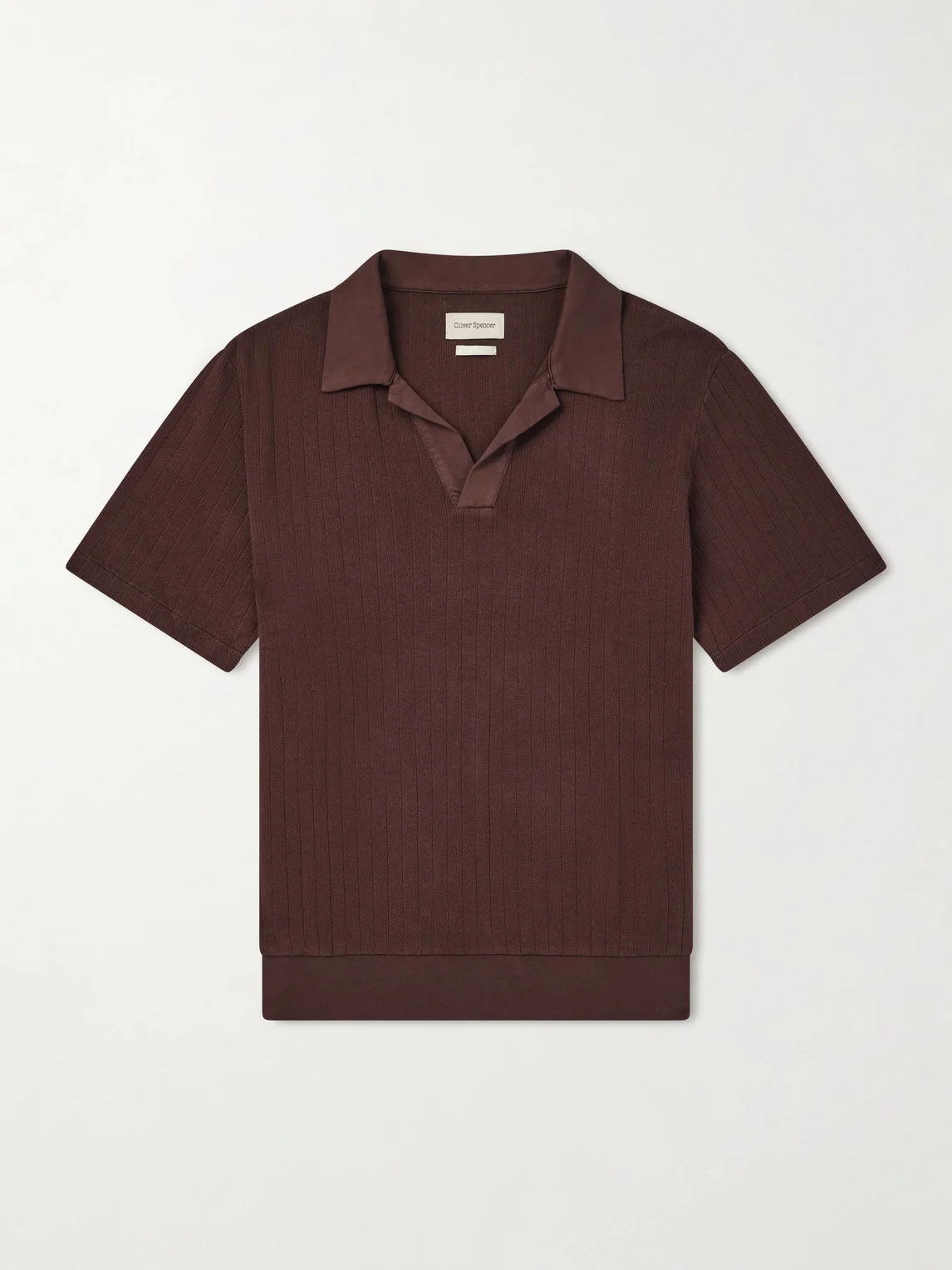 Westcott Open-Collar Organic Cotton Polo Shirt - 1