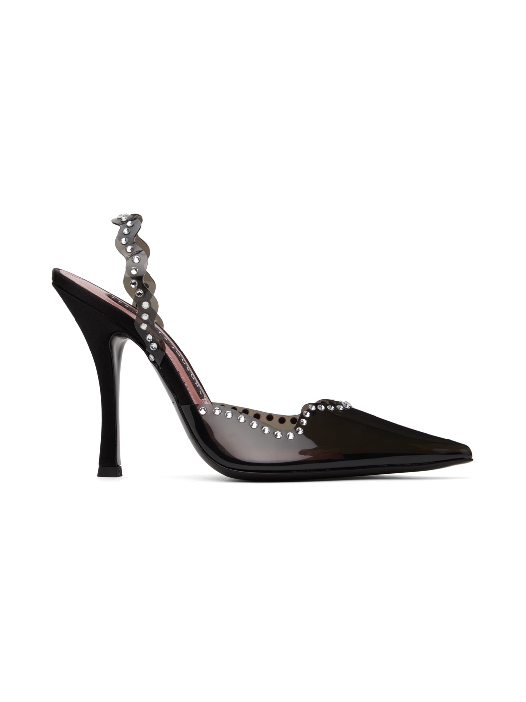 Black Jerry Waves Heels - 1