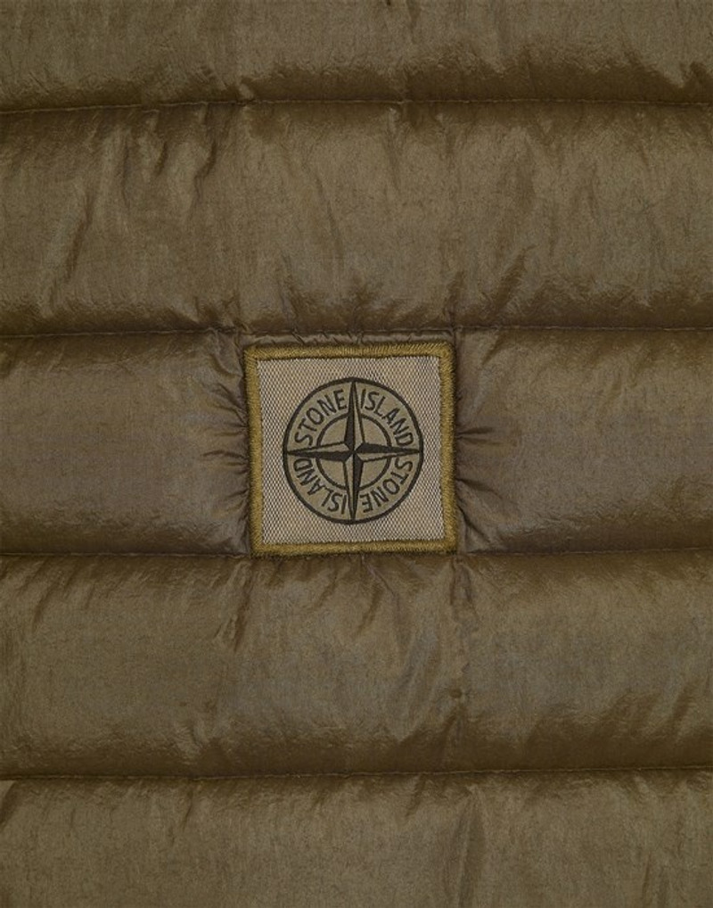 G0224 LOOM WOVEN CHAMBERS RECYCLED NYLON DOWN-TC OLIVE GREEN 5