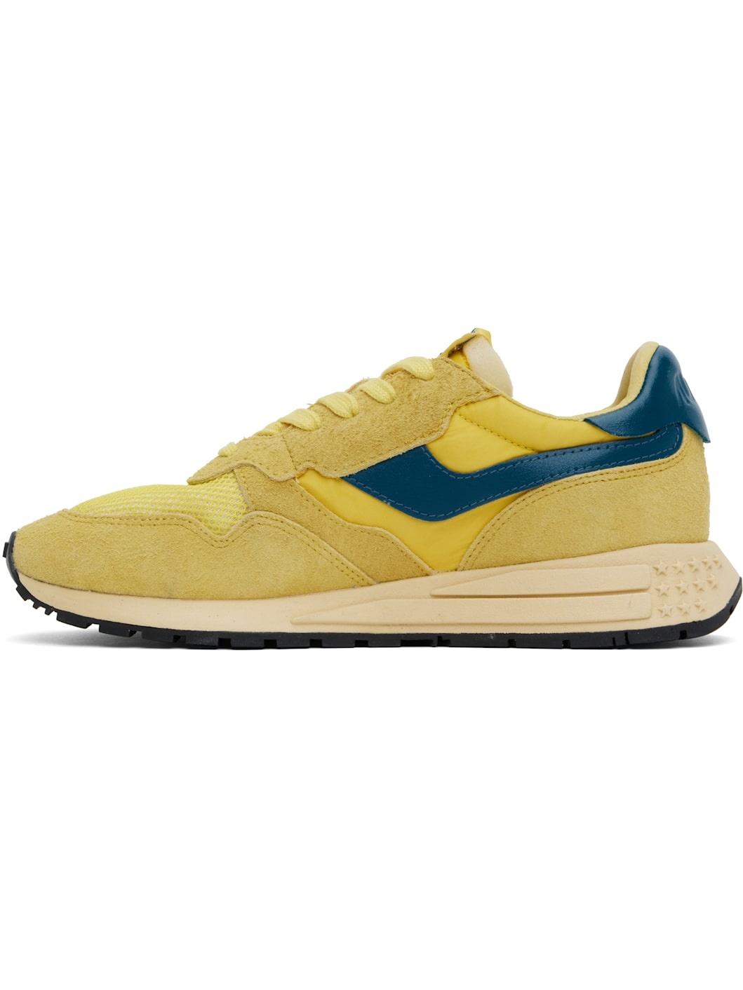 Yellow & Blue Reelwind Low Sneakers - 3