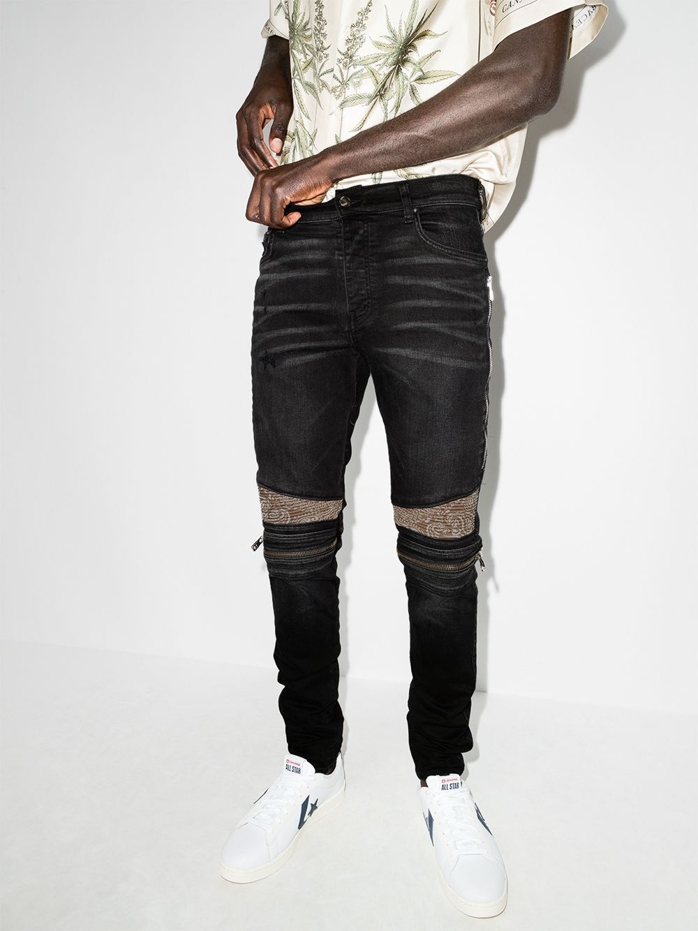 MX2 bandana skinny jeans - 2