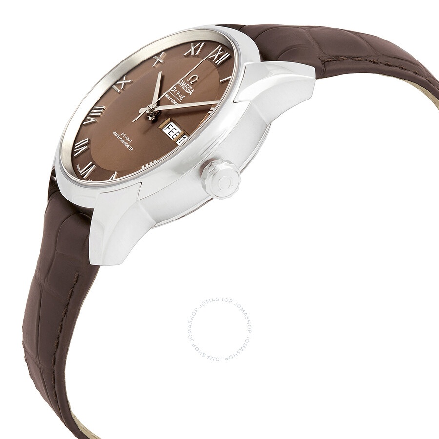 Omega De Ville Automatic Brown Dial Men's Watch 433.13.41.22.10.001 - 2