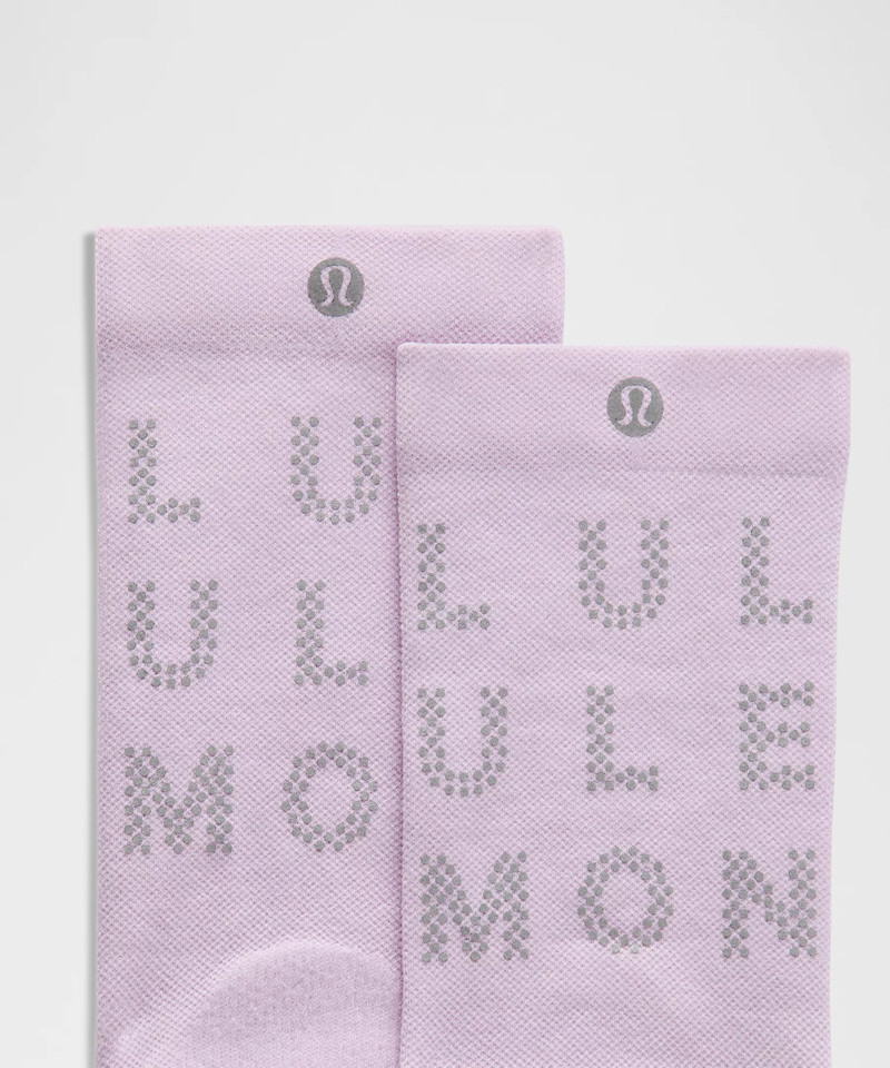 lululemon Unisex Power Stride Crew Socks *Reflective outlook