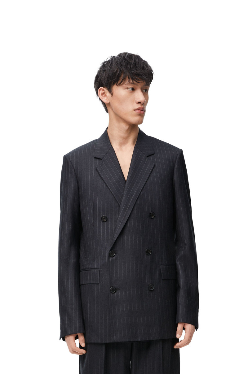 Double-breasted jacket in wool 3