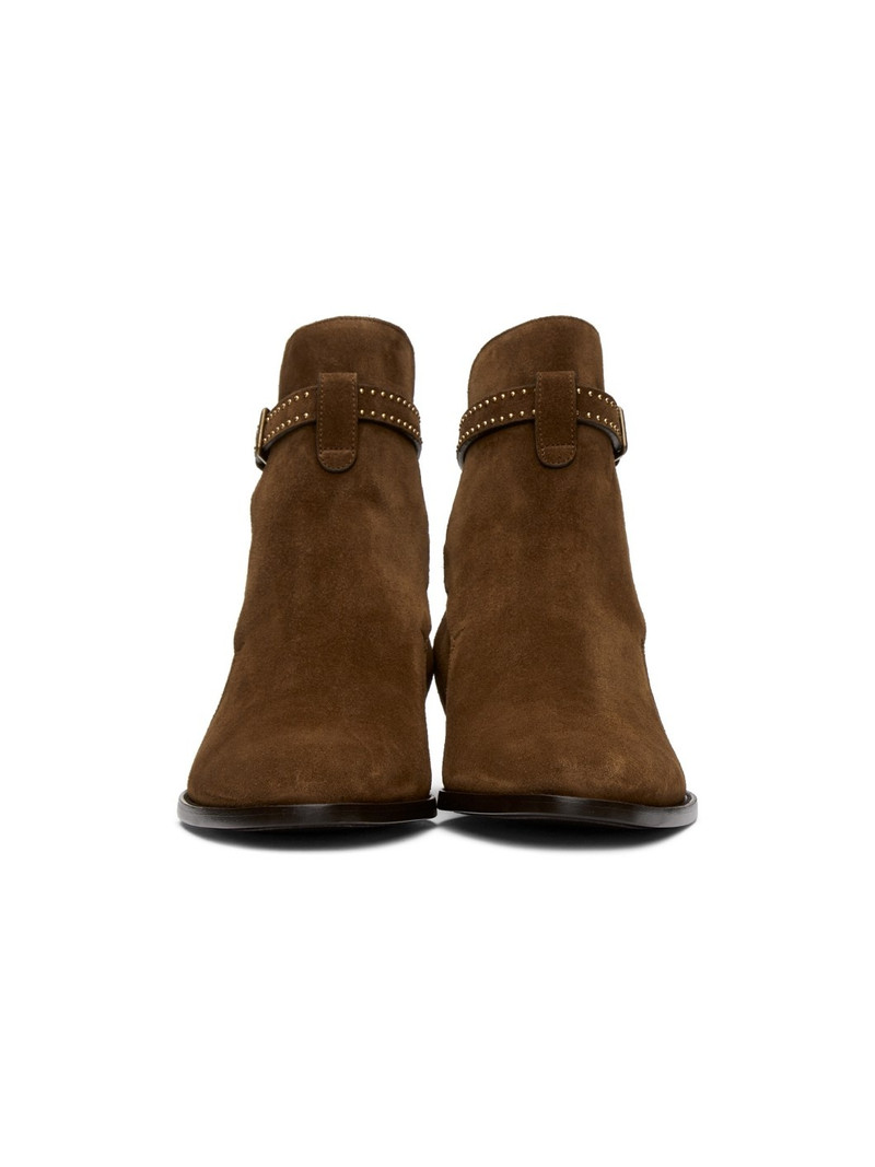 Brown Wyatt Jodhpur Boots 2