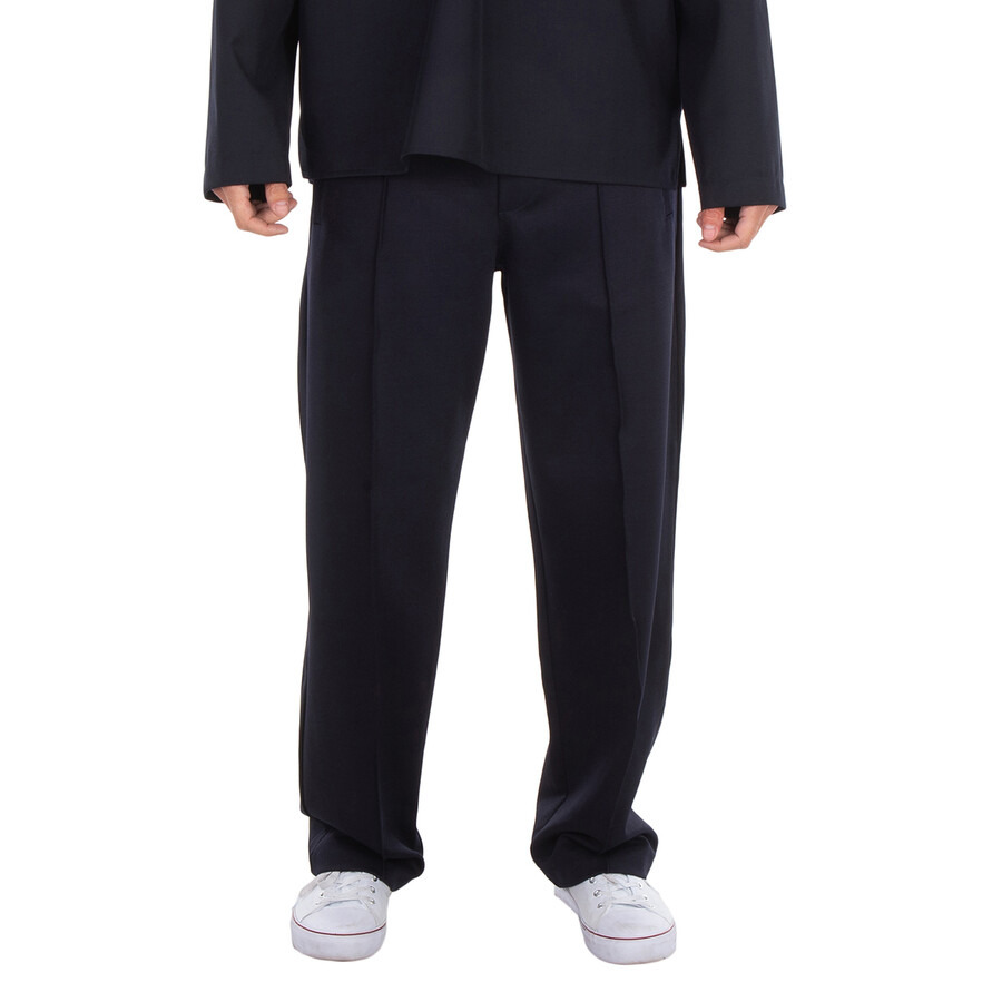 Emporio Armani Wool-Blend Cloth Trousers - 3