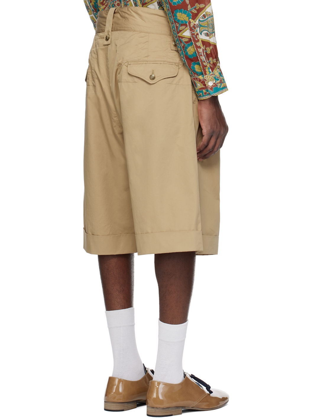 Tan Gurkha Shorts - 3