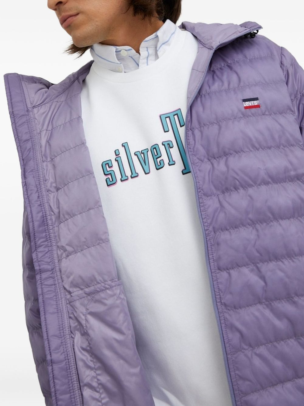 quilted hooded jacket - 3