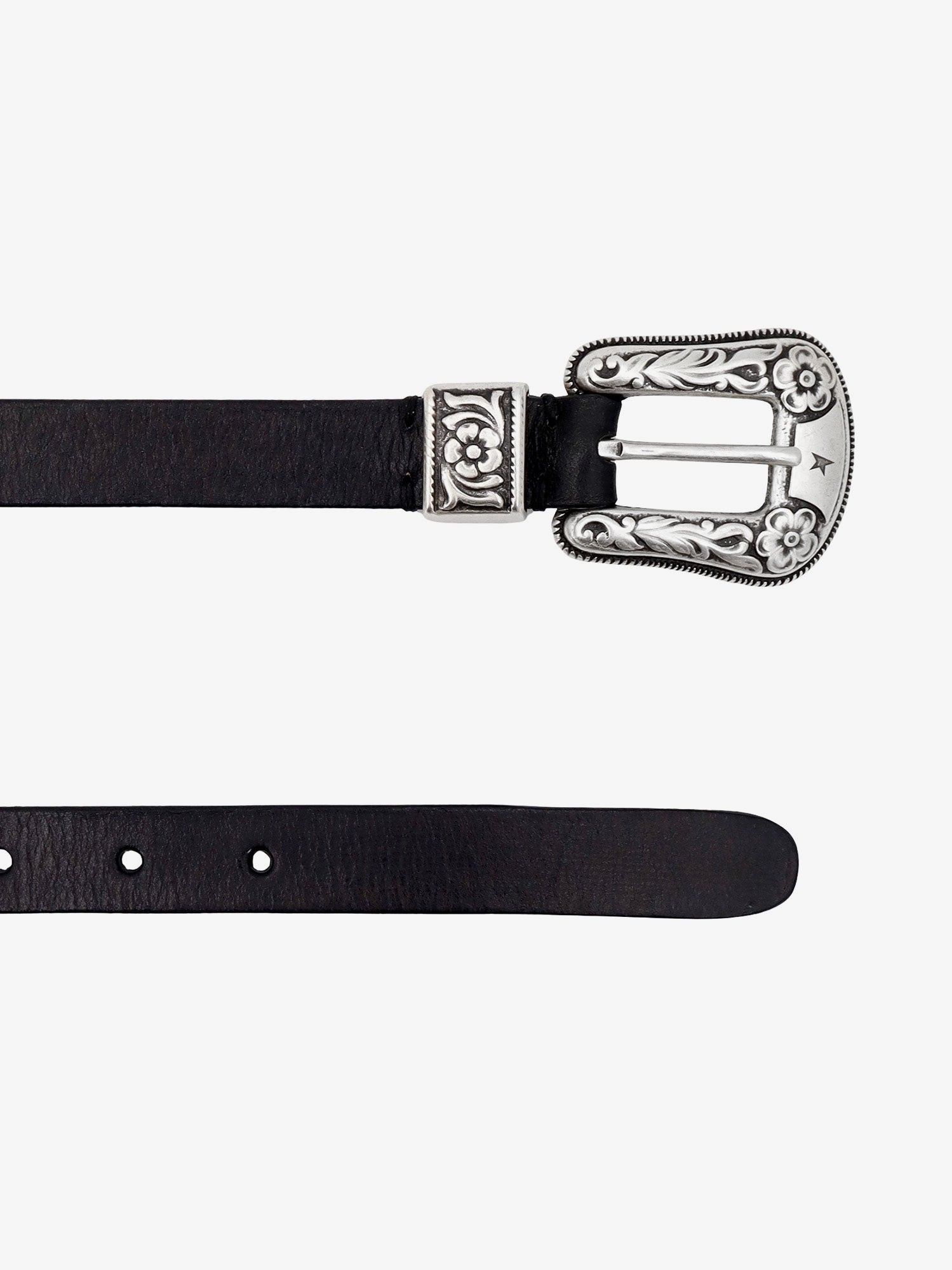 HIP LACE LEATHER BELT - 2