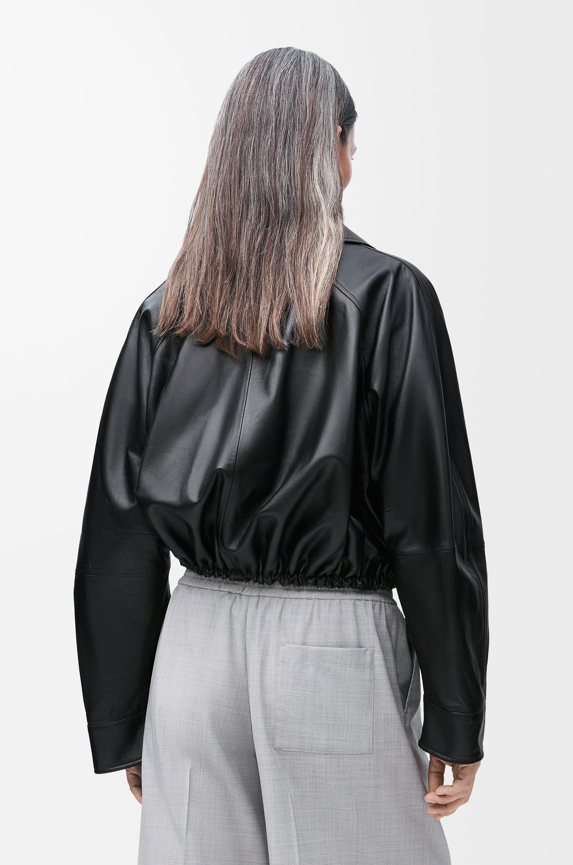Balloon jacket in nappa lambskin - 4