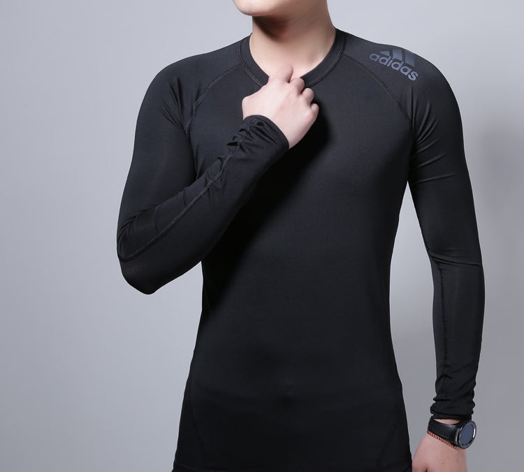 adidas Alphaskin Spr Training Top Men Black CF7267 - 4