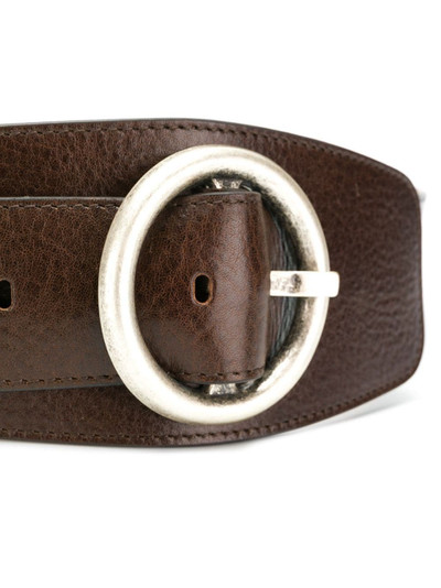 Ann Demeulemeester circular buckle belt outlook