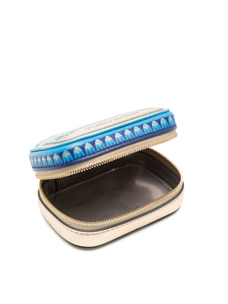 Anya Hindmarch leather wallet keychain outlook