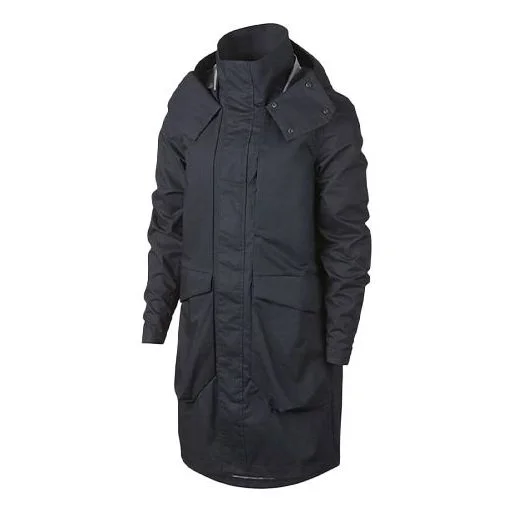 Nike Nsw 기술 팩 Athleisure 캐주얼 스포츠 윈드 브레이커 재킷 블루 AR1543-475 - 1
