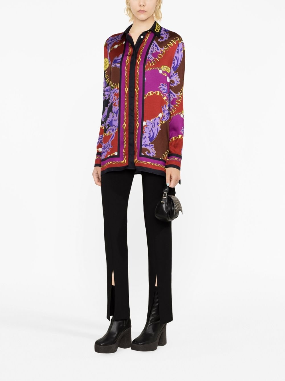 Chain Couture-print shirt - 2