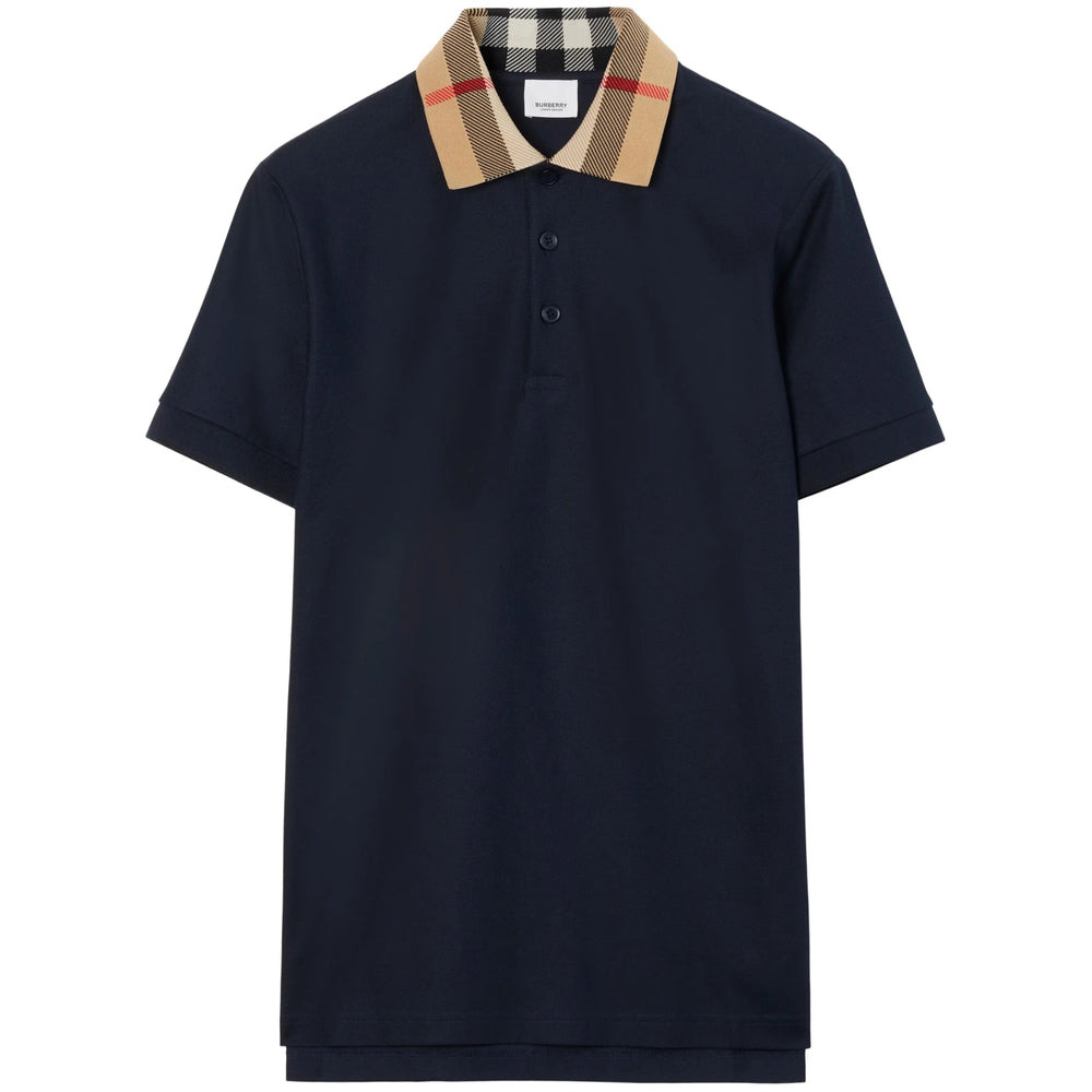 Burberry Blue Polo Shirts Men - 1