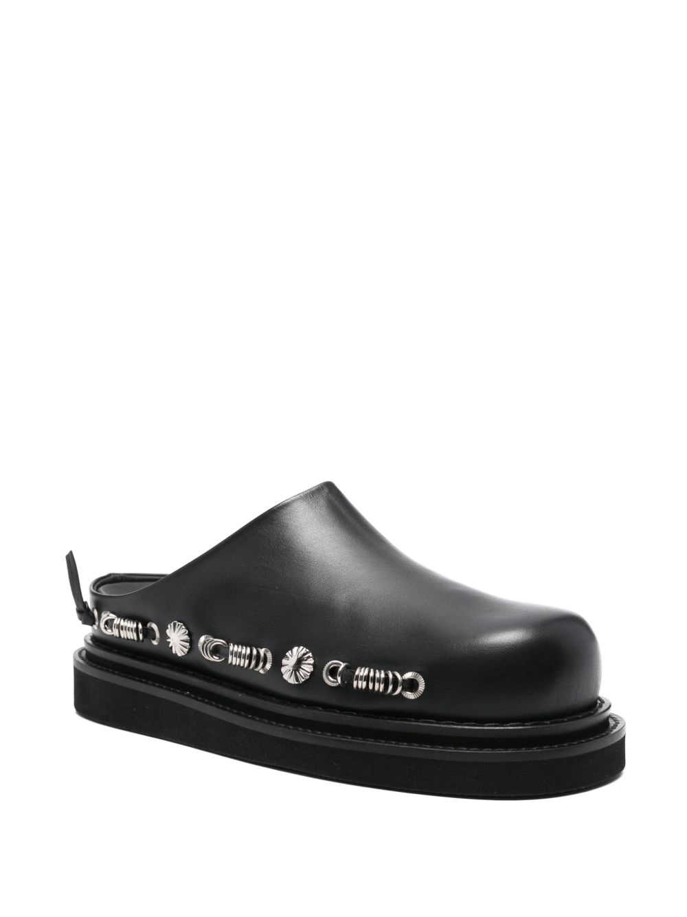 stud-detail slippers - 2