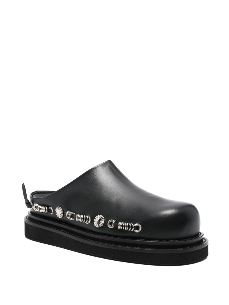 TOGA PULLA stud-detail slippers outlook