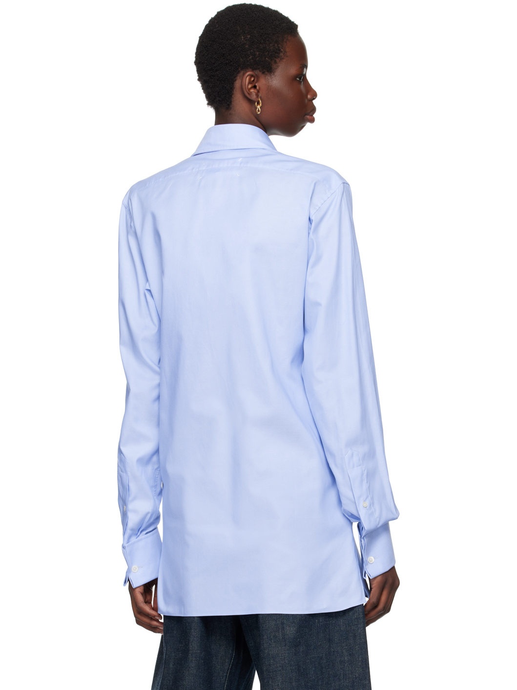 Blue Oxford Shirt - 3