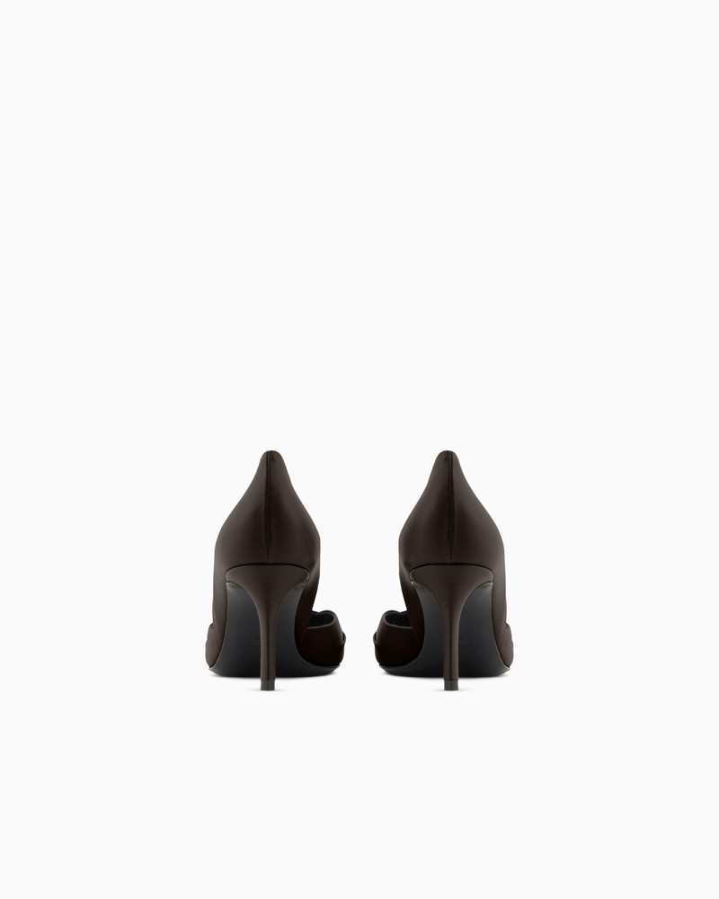 GIORGIO ARMANI NAPPA LEATHER COURT SHOES outlook