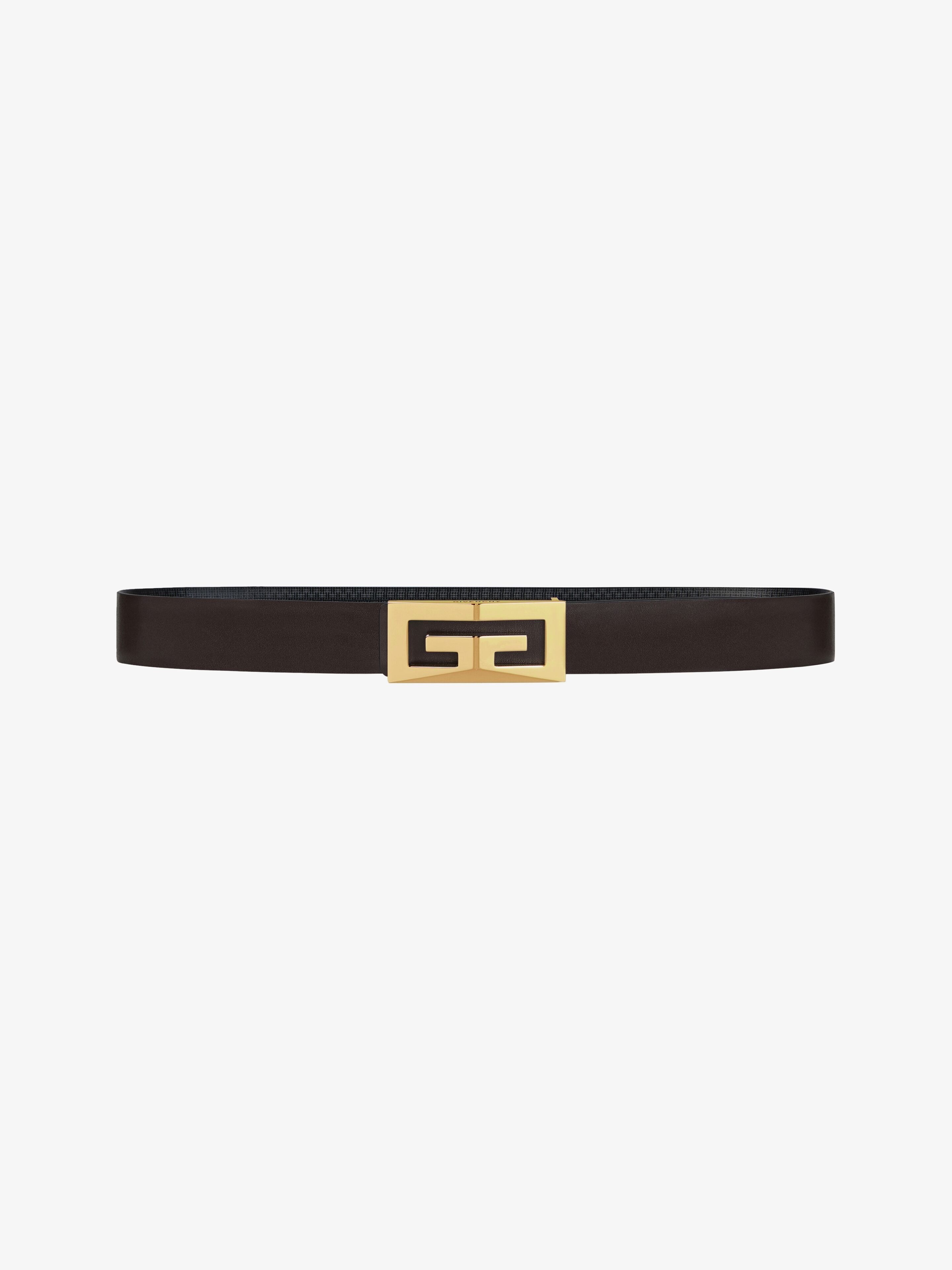 2G REVERSIBLE BELT IN MICRO 4G LEATHER - 3