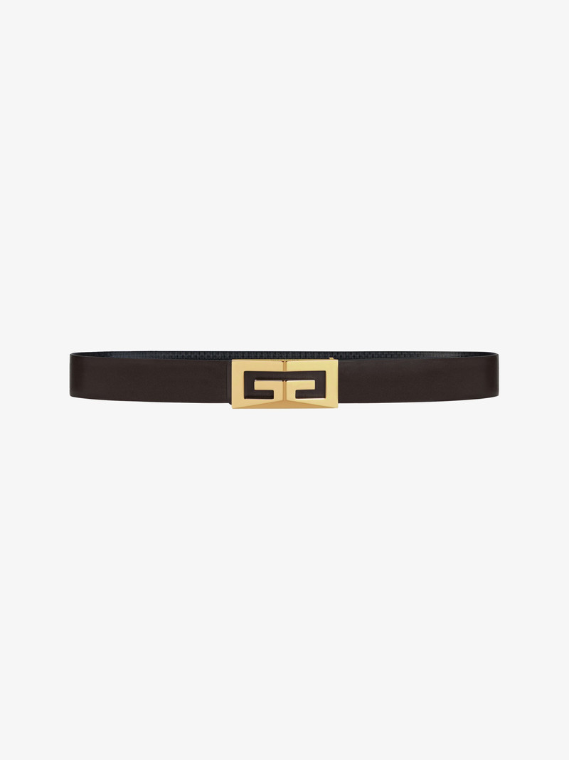 Givenchy 2G REVERSIBLE BELT IN MICRO 4G LEATHER outlook