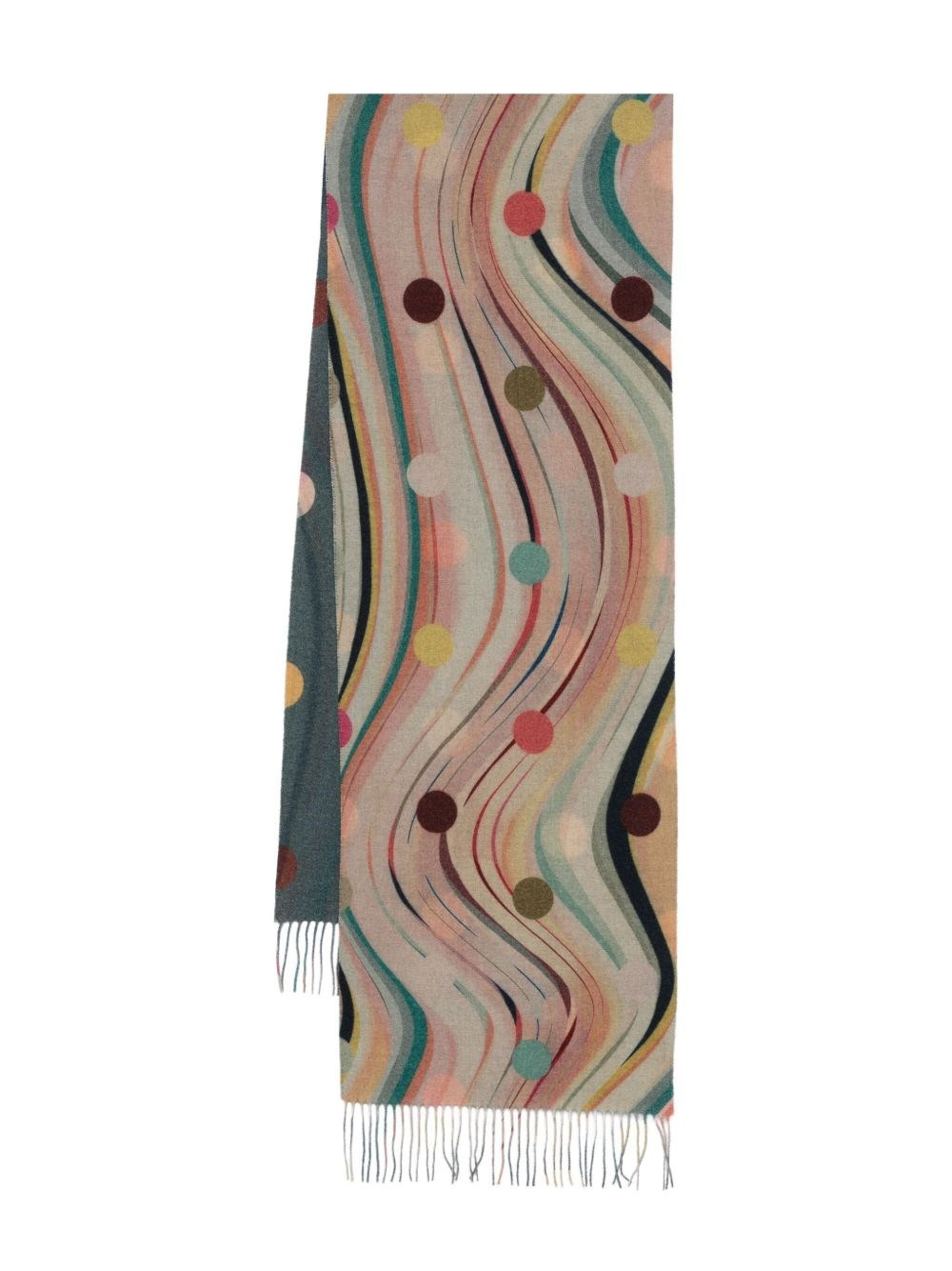 Wool and cashmere scarf - 1