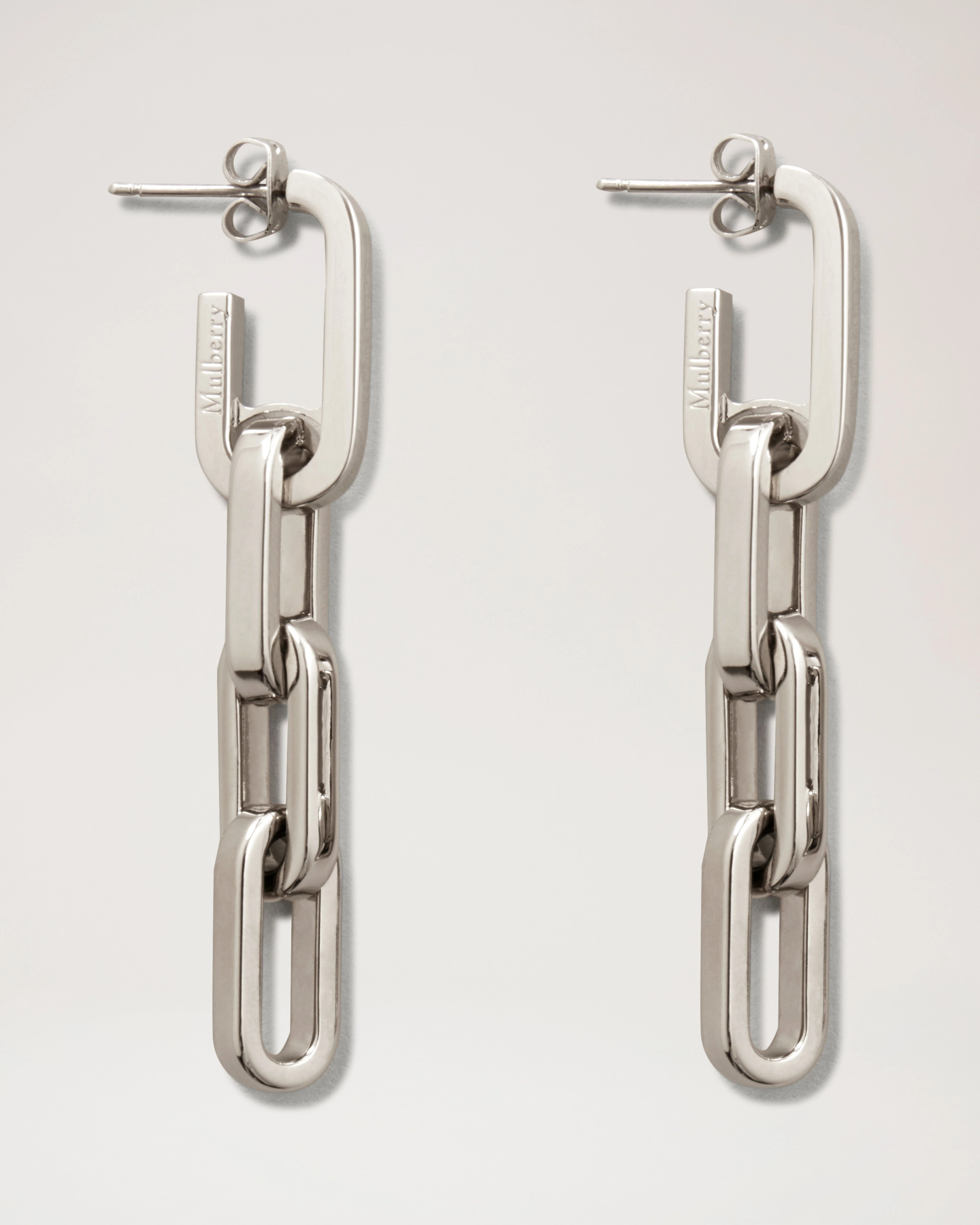 Softie Dropped Earrings
Silver Plated Brass - 1