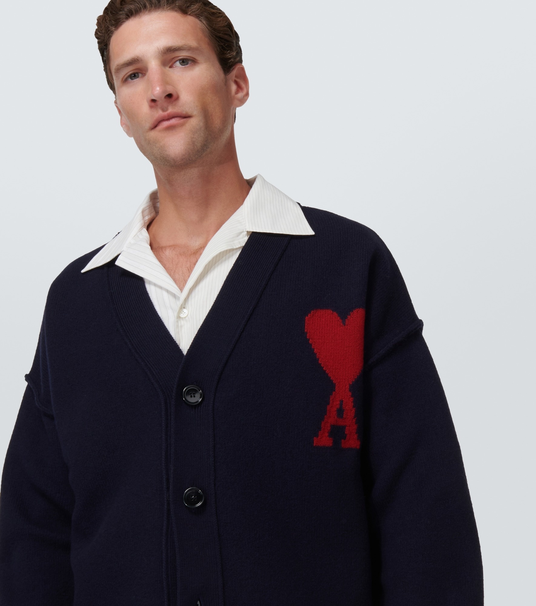 Ami de Cœur virgin wool cardigan - 5