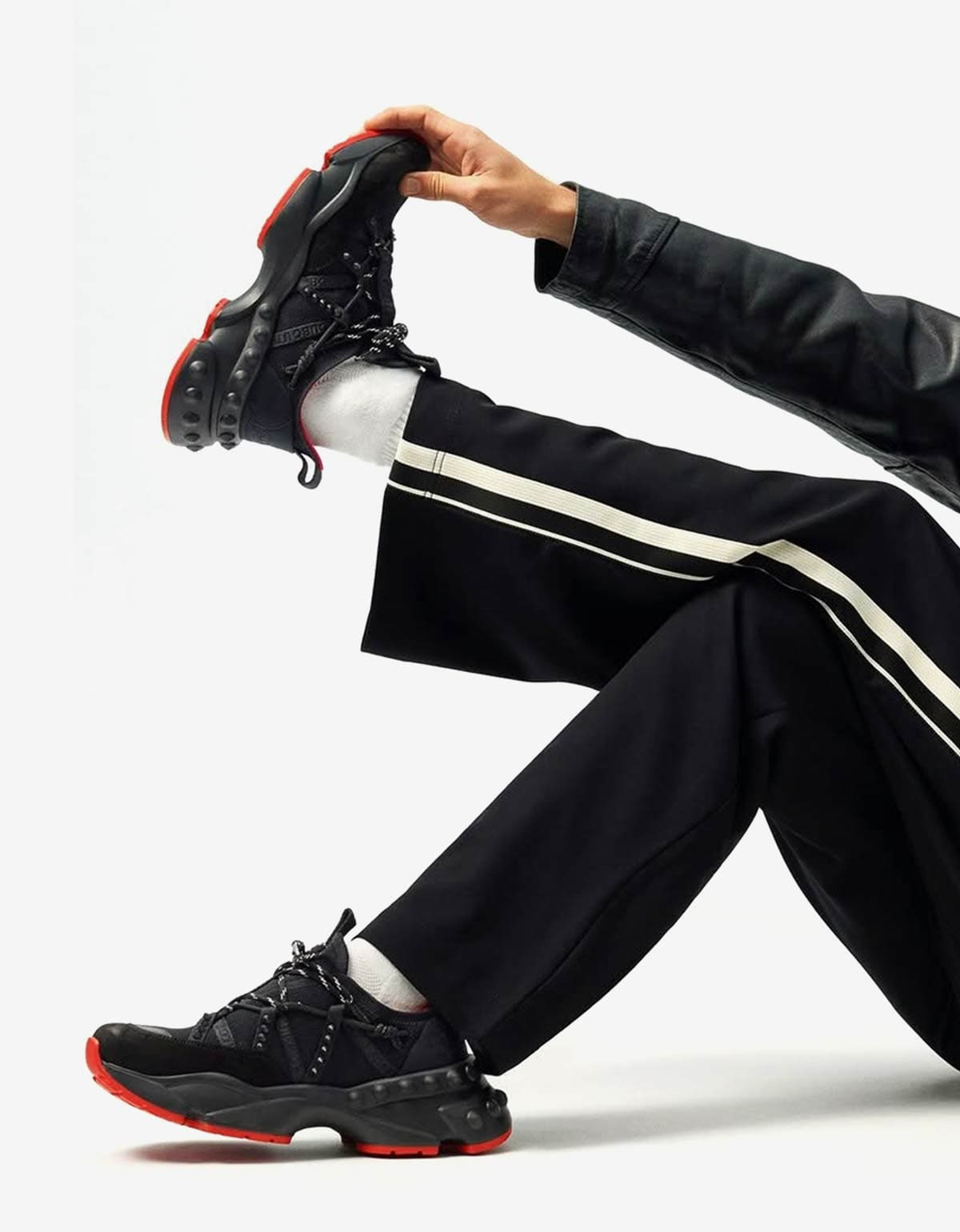 Christian Louboutin Trailnrun Black Running Trainers - 2