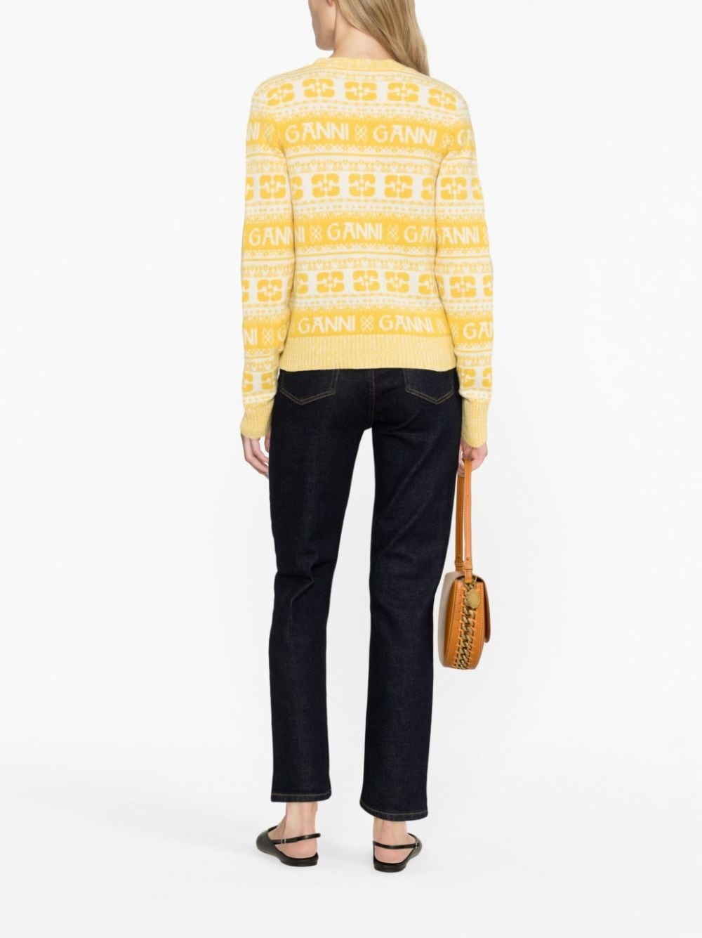 V-neck knit cardigan - 3