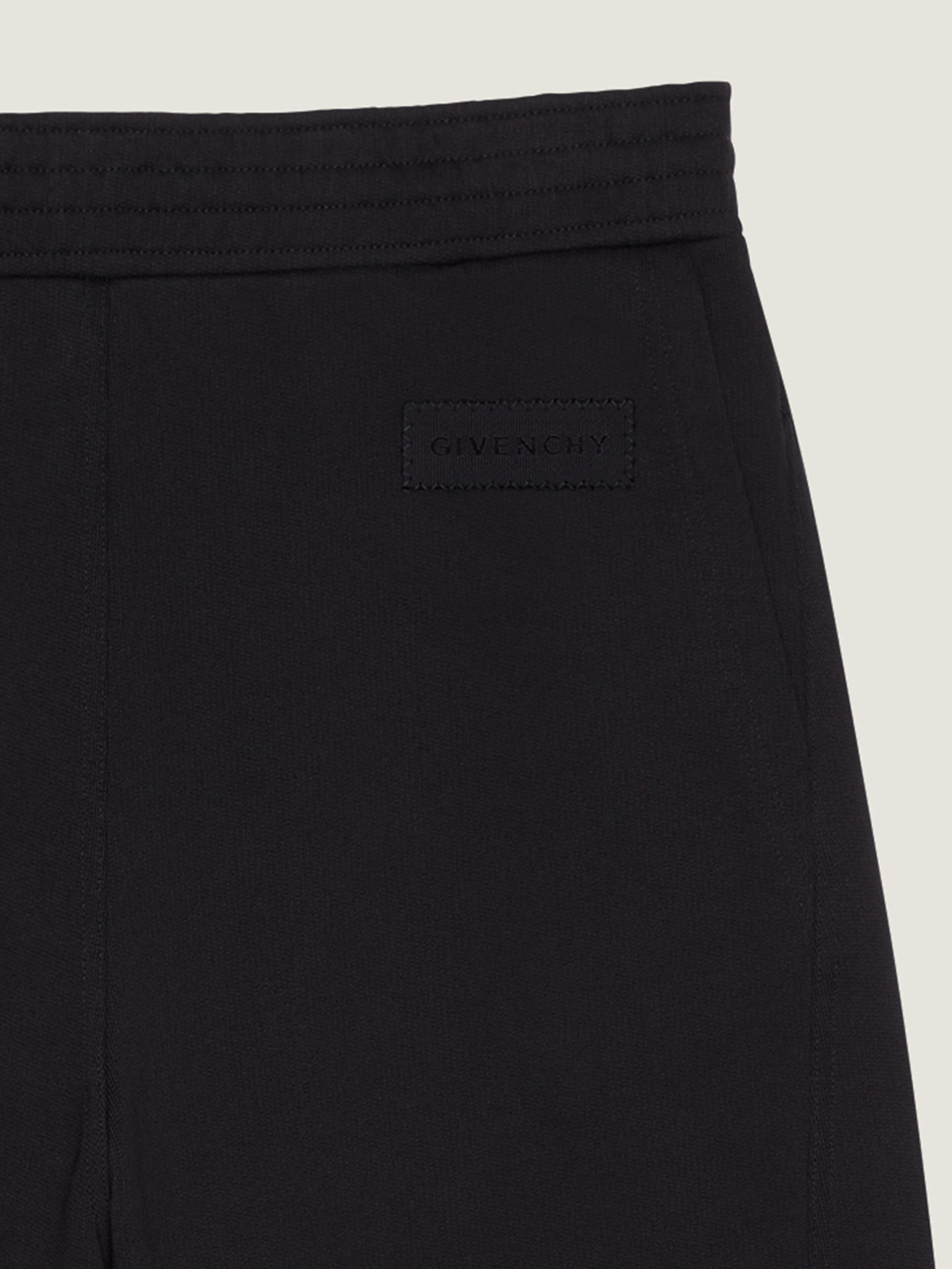 JOGGER PANTS IN FLEECE WITH GIVENCHY PATCH - 5