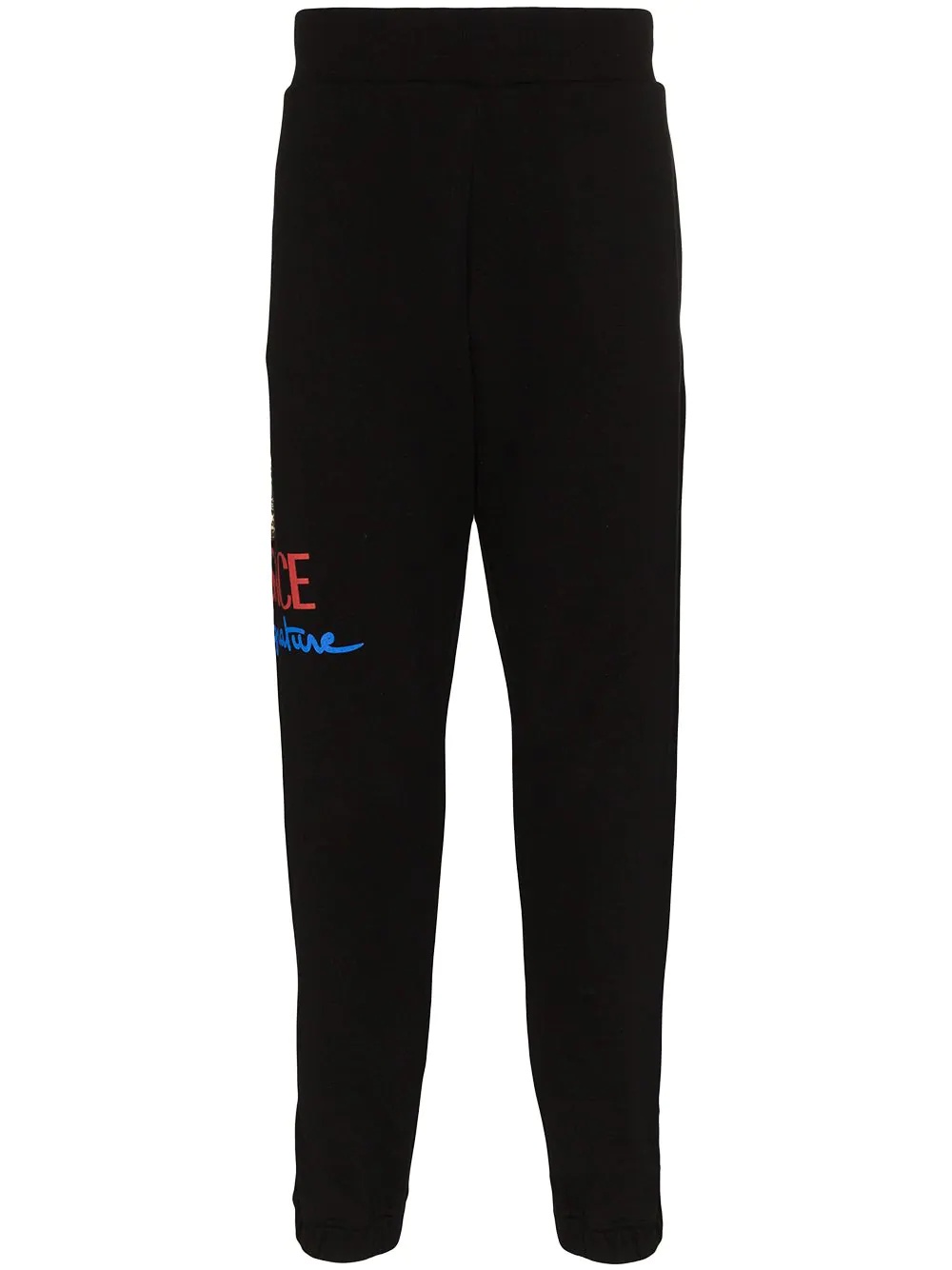 logo print sweatpants - 1