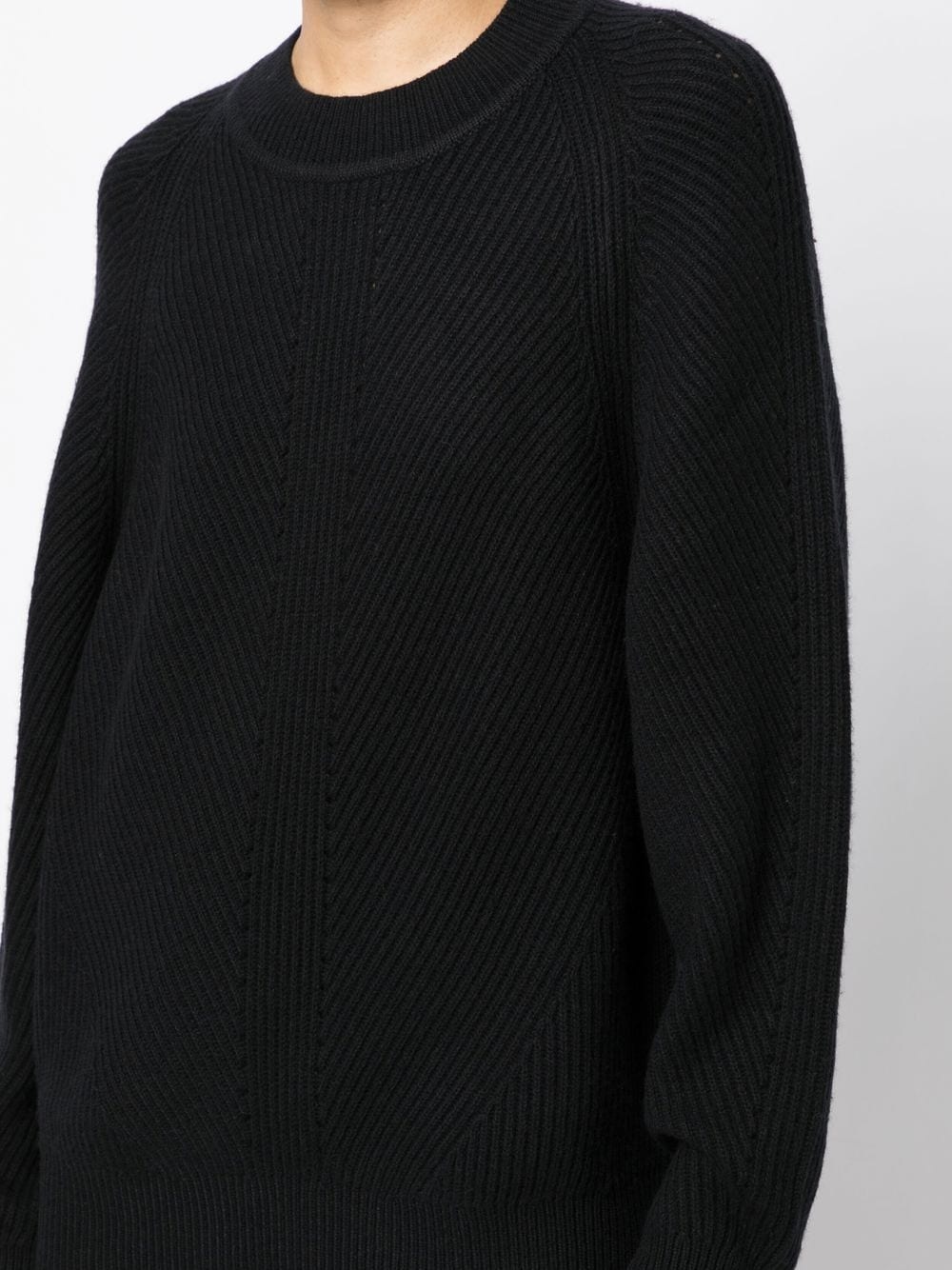 crew-neck knitted sweater - 5