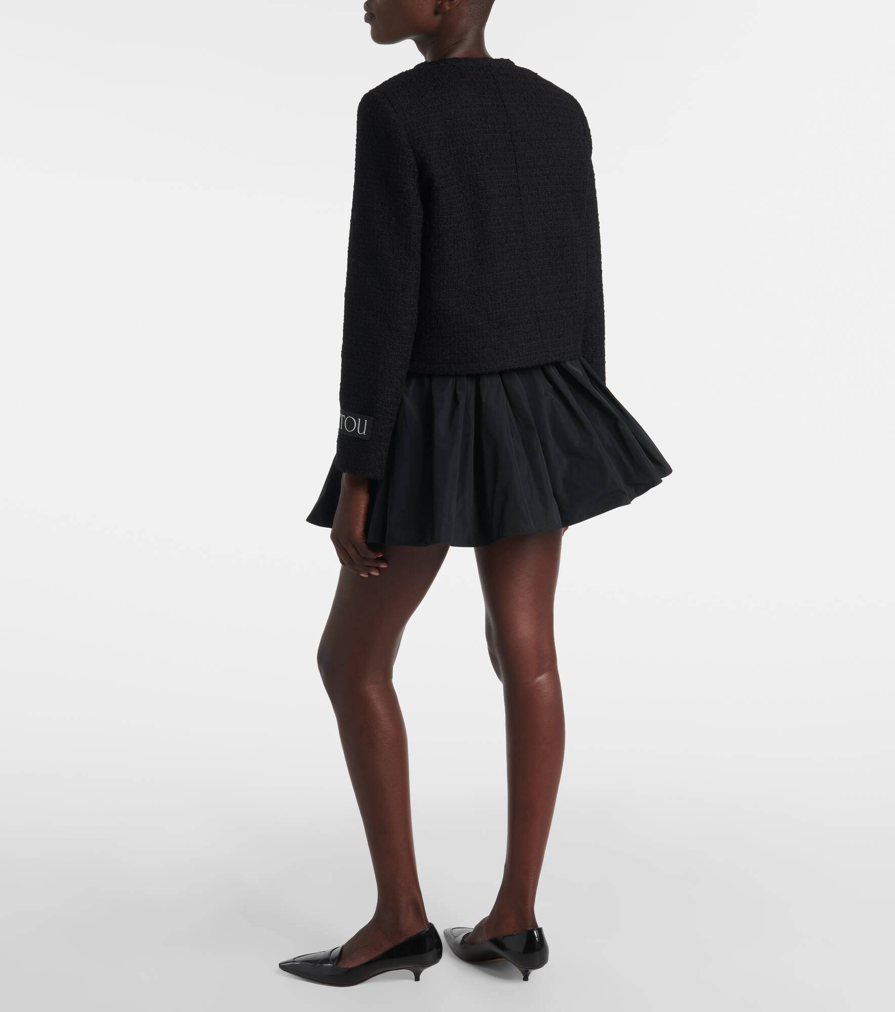 Wool-blend tweed jacket - 3