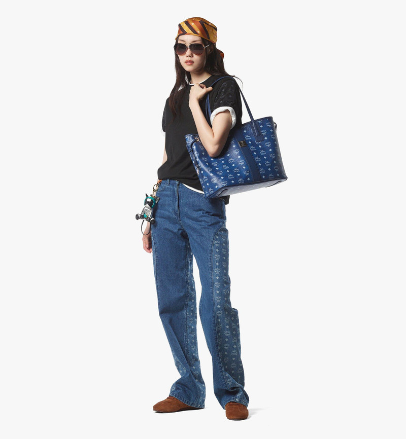 MCM Liz Shopper in Visetos outlook