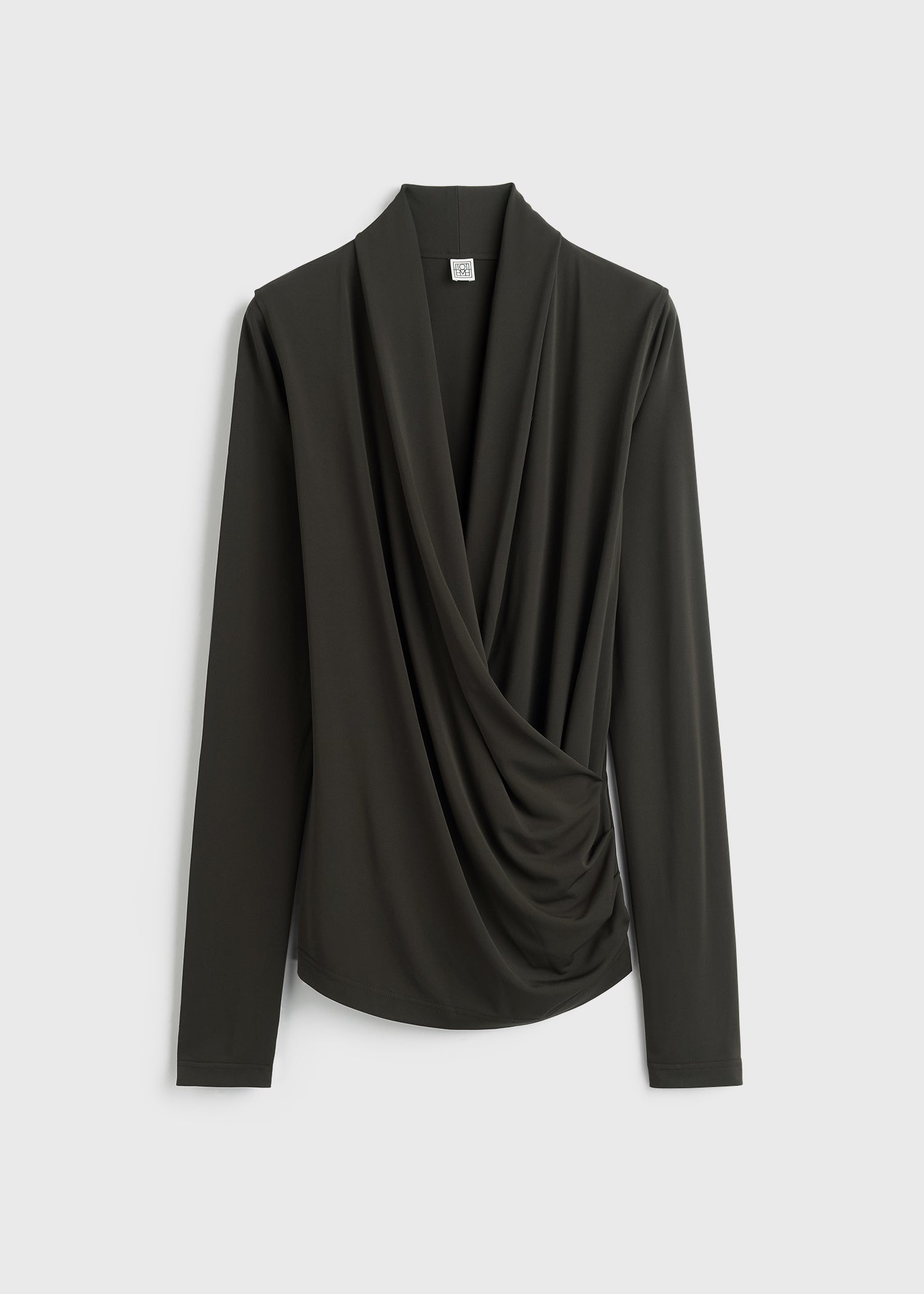 Overlapped jersey top pepper - 1