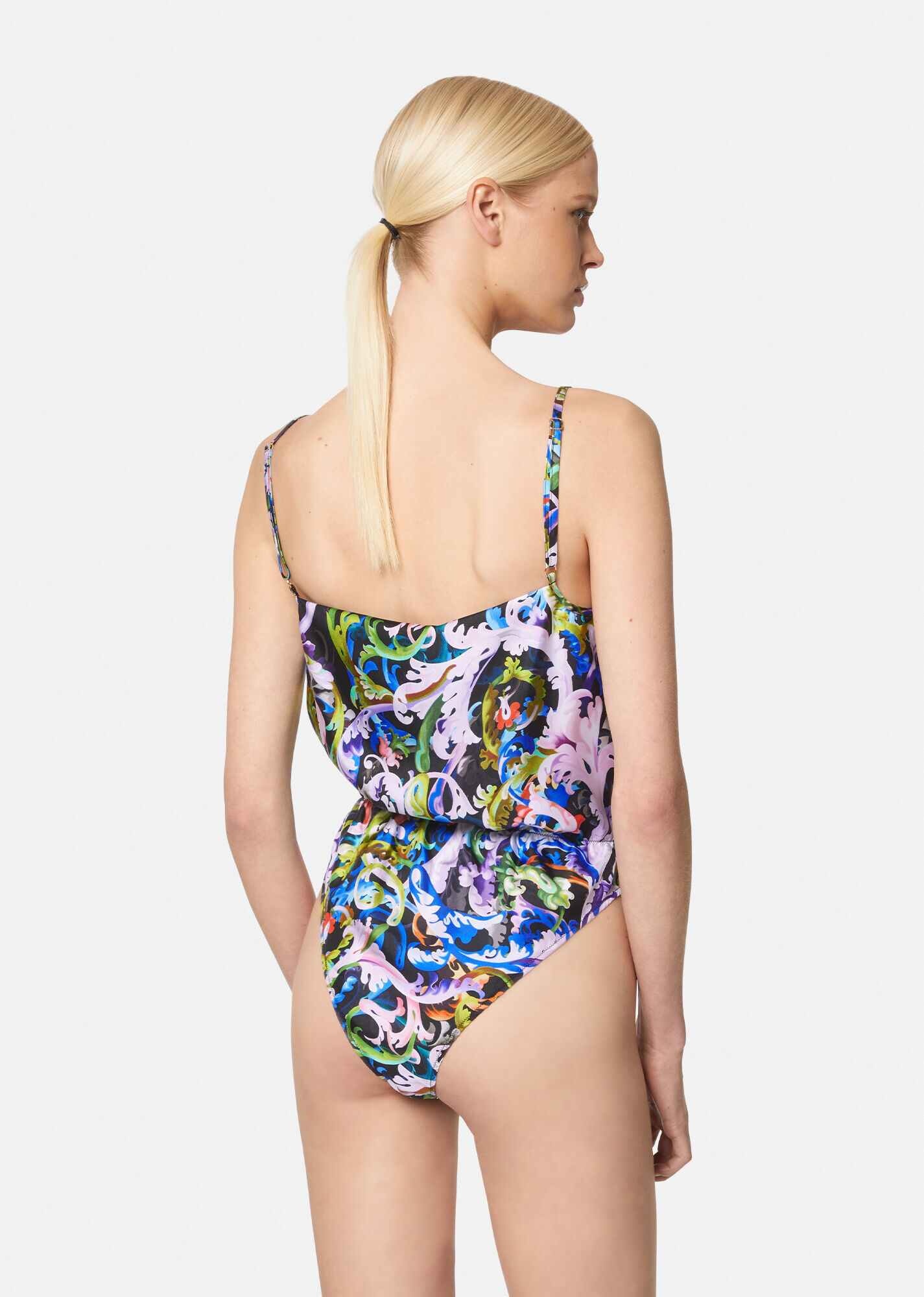 Baroccoflage Print Silk Body - 3
