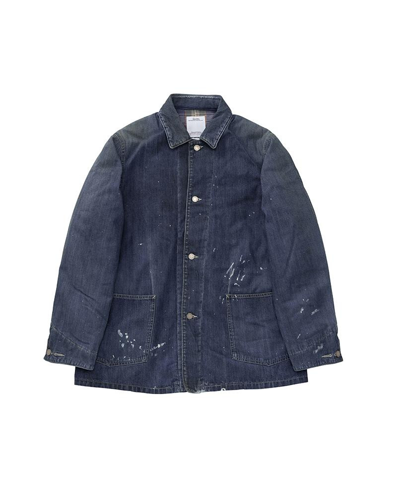 SS COVERALL DOWN DMGD INDIGO - 1