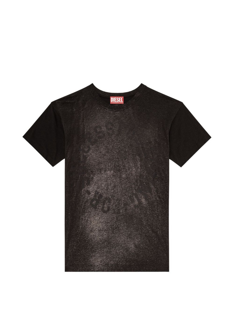 T-Norm-AA2 foil-print T-shirt 1