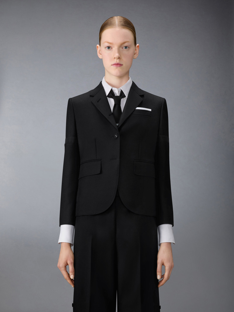 Thom Browne 3-PLY WOOL MOHAIR SPORTCOAT outlook