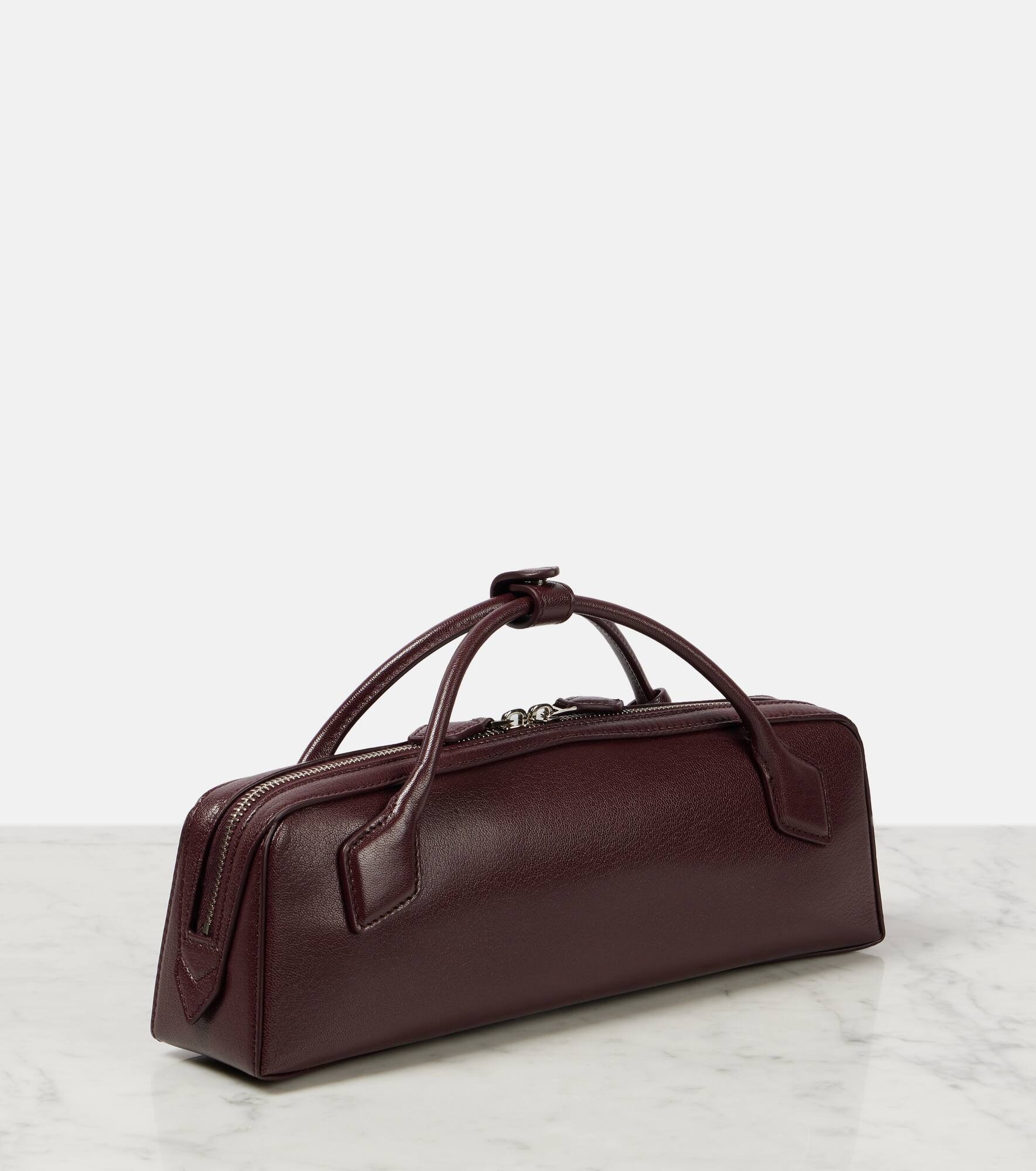 Le Teckel leather clutch - 4