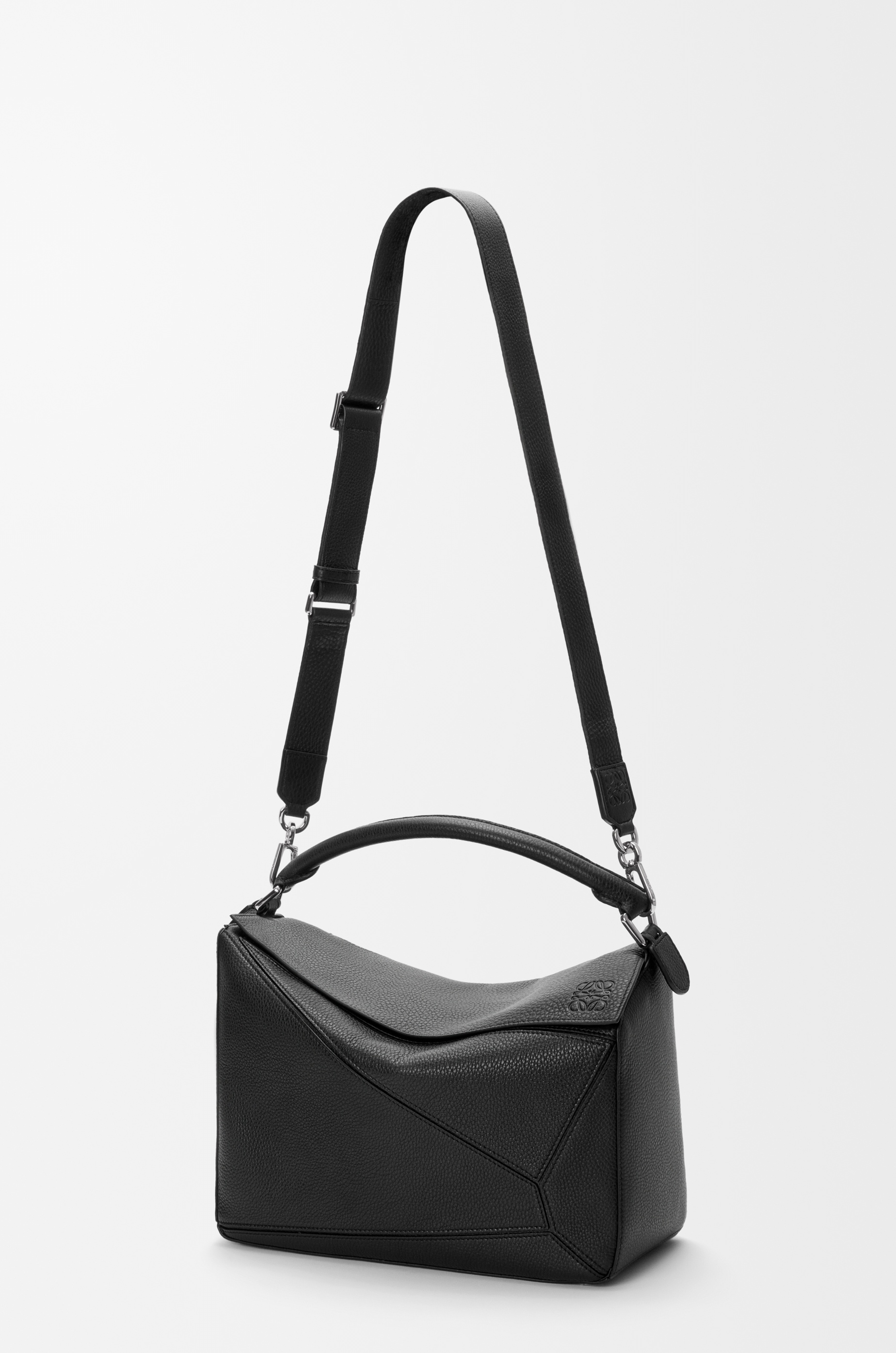 Large Puzzle bag in supple grained calfskin - 6